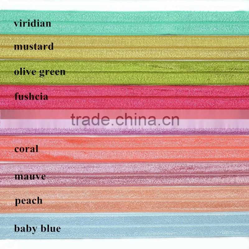 Christmas sequin fabric big red hair bows, high quality decorative green bowknot for baby girls hair headbands