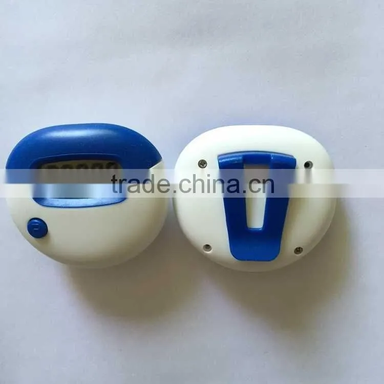 Manufacturer Bulk Promotion Portable Sport Walking Heart Shape Foot Counter Pedometer