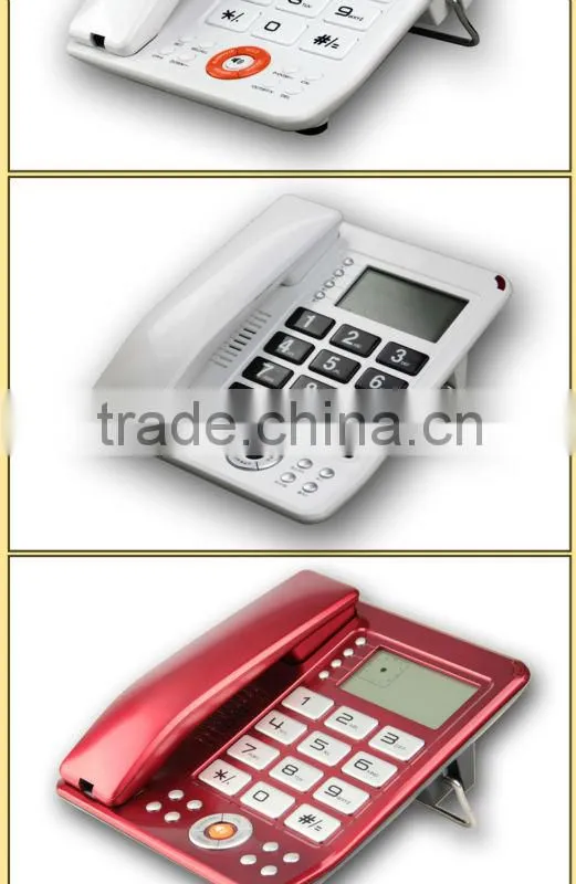 Factory direct remote control handsfree landline telephone set