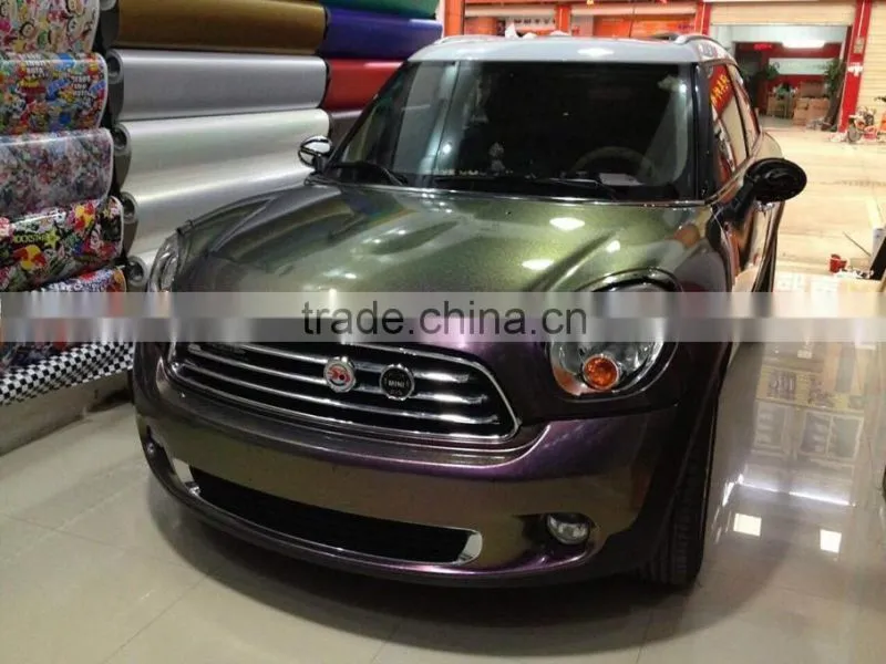 Chameleon Glitter Vinyl Car Sticker Design 1.52m*20M/Roll