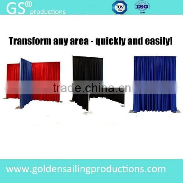 outdoor pipe and drape for party / pipe and drape