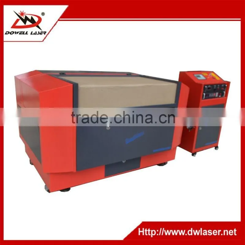 Dowell high quality multi-functional laser engraving machine for metal non-metal/double-head laser engraving and cutting machine