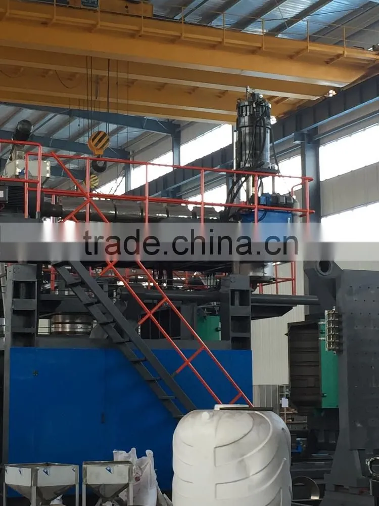 fully automatic blow moulding machine for water tanks 5000 liters three layers