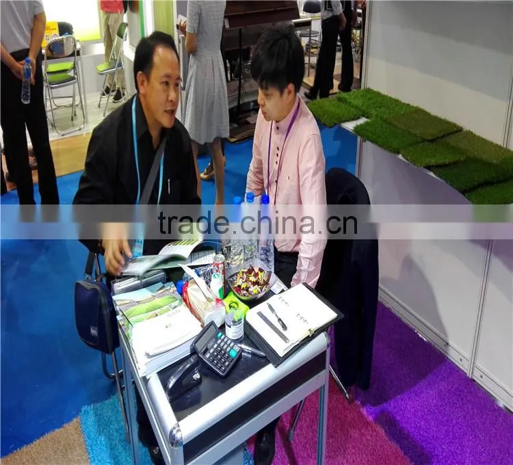 Colorful artificial grass indoor use