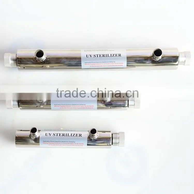 Swimming Pool Stainless Steel Uv Sterilizer Water Treatment