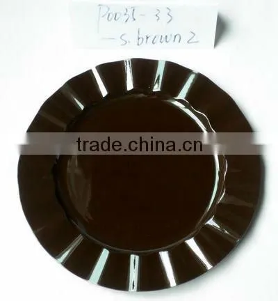Plastic Charger plates wholesale