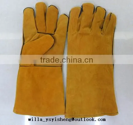 Custom argon welding leather gloves price good manufacturer