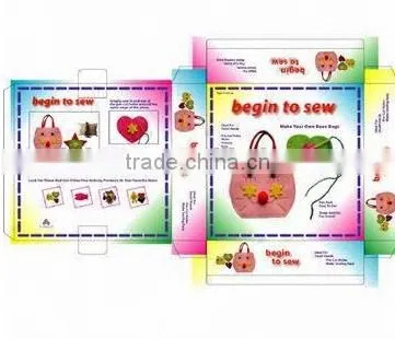 Eco-friendly DIY Sewing promotional items sew your own kit for Children toy