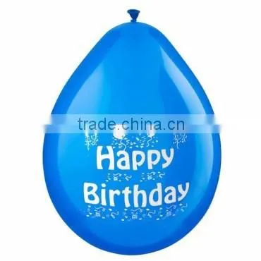 New design printed balloon party supplies various colors balloon