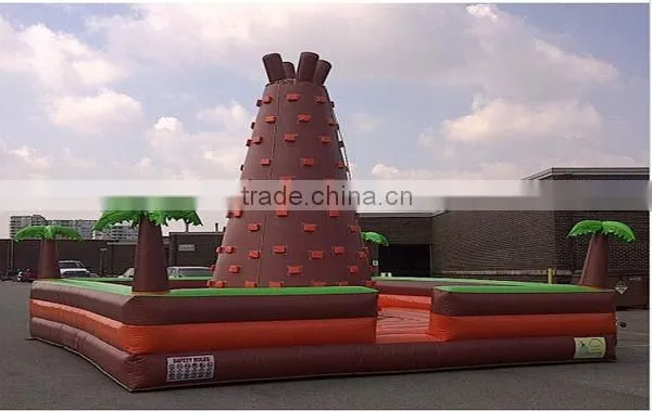 2015 giant Inflatable Bounce Rock Climbing wall for sale