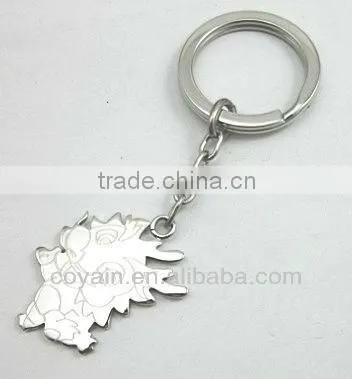 2013 new design stainless steel pig key ring -12 Chinese Zodiac
