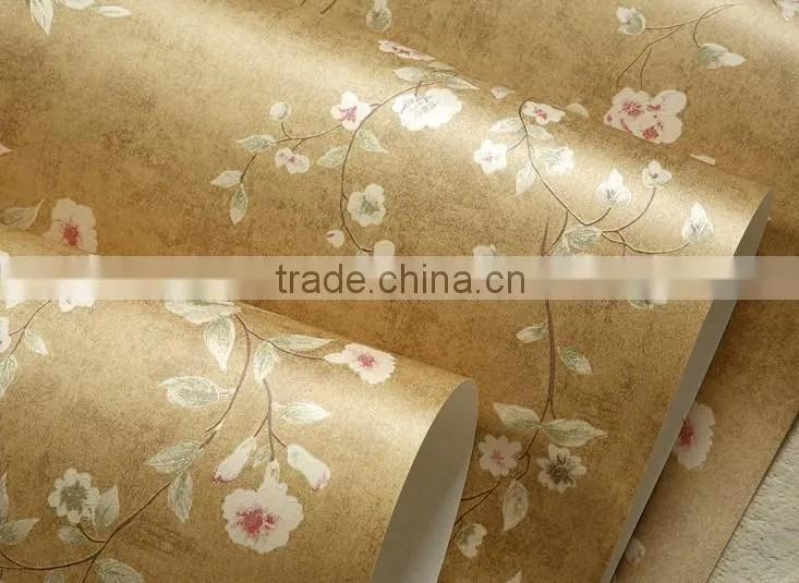 special design wallpaper country style flower wall mural wallpaper