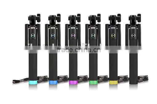 New Arrival!! Self Timer Extendable Handheld Self portrait Monopod selfie stick Photograph Bluetooth Shutter Camera Remote