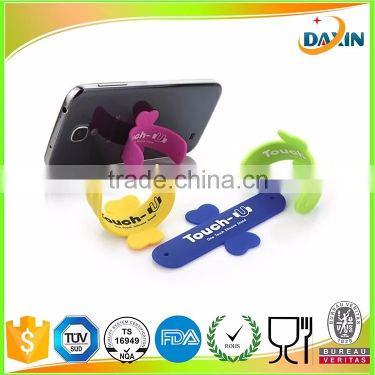 hot sell silicone phone stand/design mobile phone holder