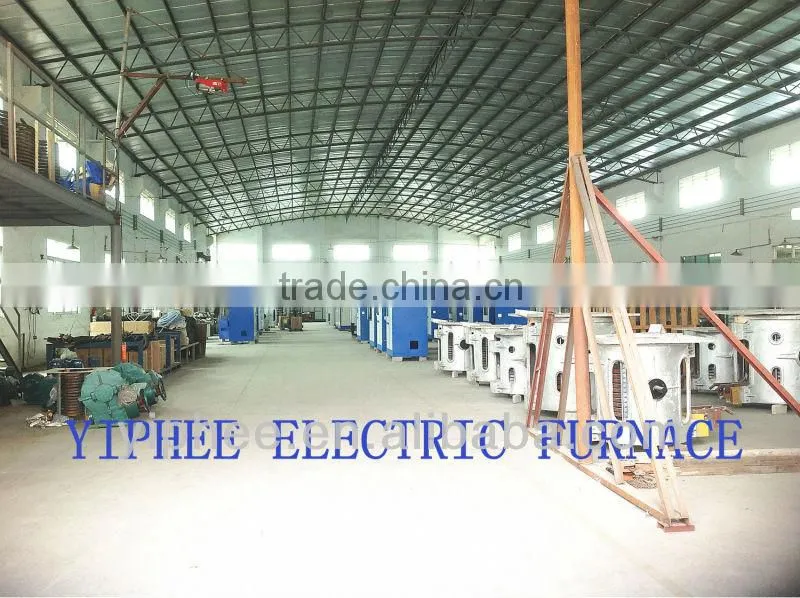 300kg capacity iron fast melting induction furnace