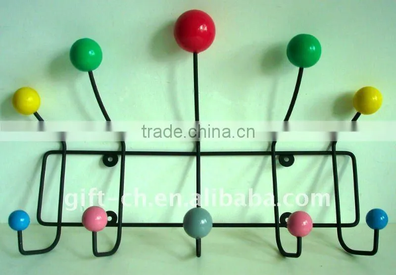 wooden wall hooks for hanging cloth