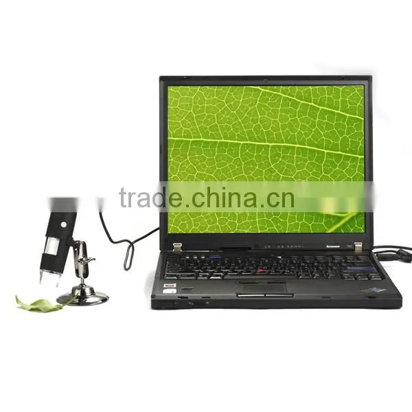 200 x 1.3MP Mini Digital USB Microscope with Free Holder for PC and TV