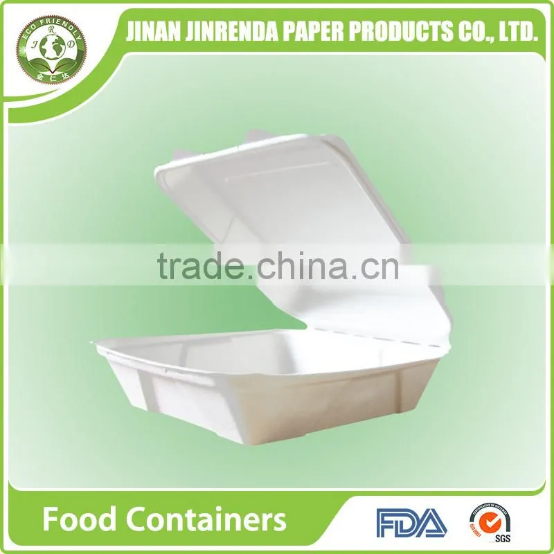 Disposable 8 inch lunch packaging box qingdao port