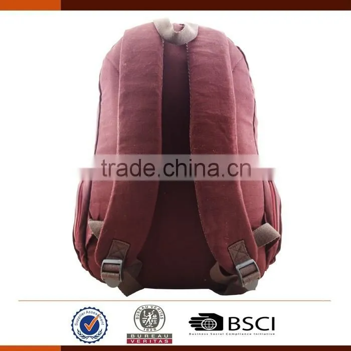 New Logo Printed Laptop Backpack Bag for School