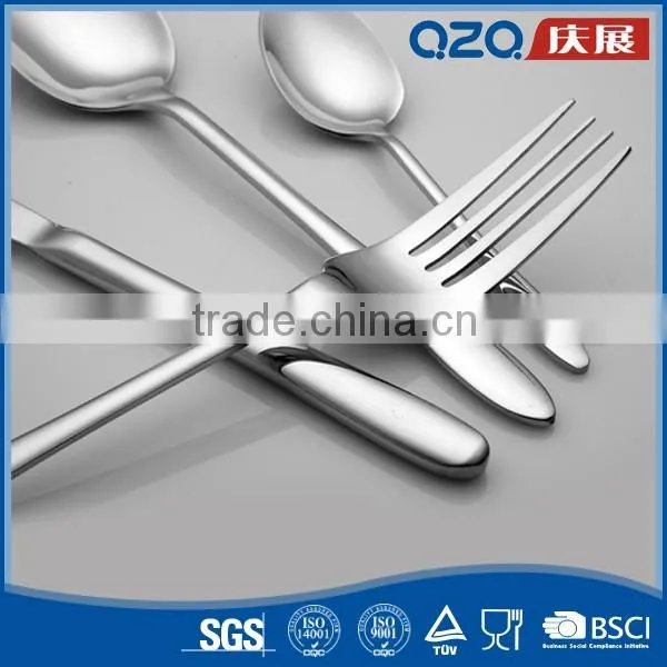 High performance thermal conductivity stainless steel fork knife dinner set cutlery