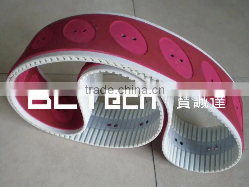 Special belt for Glass-Timing Belt with Rubber&Hole punch