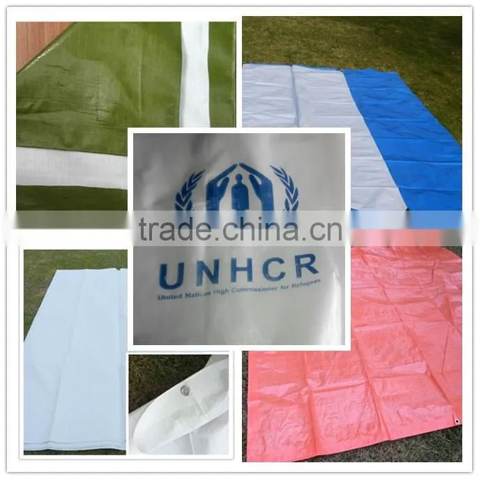 China Tarpaulin Factory Price Green Polyethylene Woven Tarpaulin Fabrics