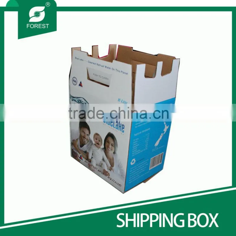 SPECIAL DESIGN BE FLUTE CORRUGATED SHIPPING MOVING BOX WITH MATT LAMINATED