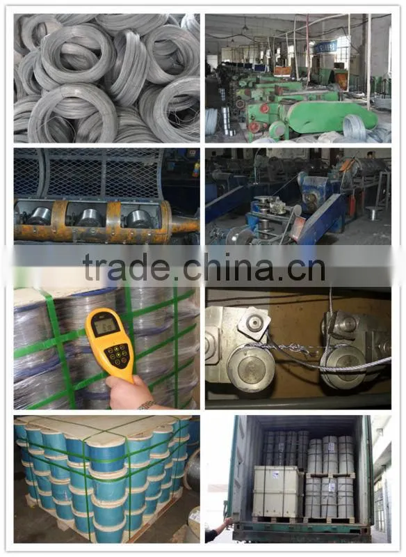 1x19 Galvanized Aircraft Cable Strand