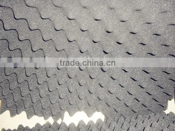 egg shaped sound absorption foam