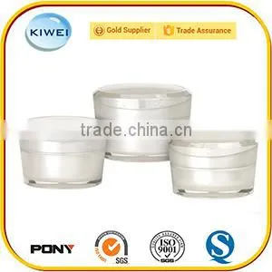 small plastic containers acrylic screw cap