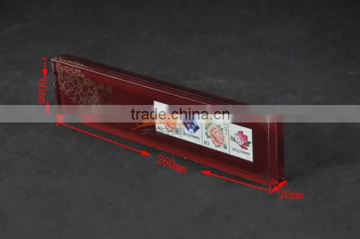 Acrylic Block Back Sticker Stamp Collection Souvenir