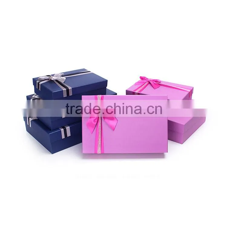 China manufacturer gift paper wedding dress storage box