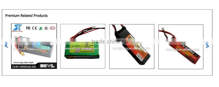Wholesale 600 mah lithium polymer battery 3.7v for RC hobby