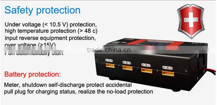Radiolink Balance Charger Upgarded CB86 Plus for 2-6S Lipo Battery at one time Professional For RC Lipo