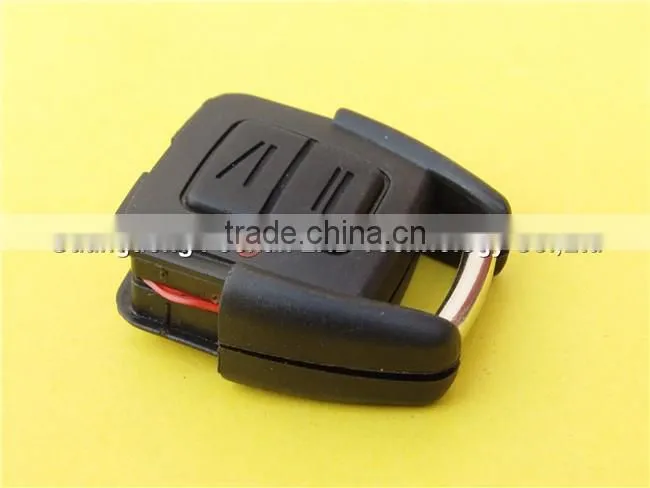 Wholesale 2 button remote control key case parts for Opel Astra with light