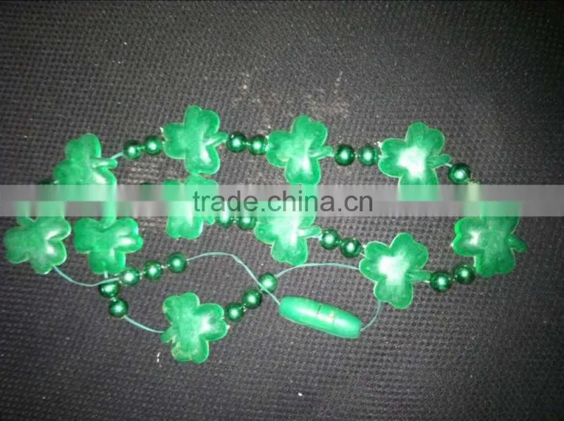 LED flashing necklace for valentines