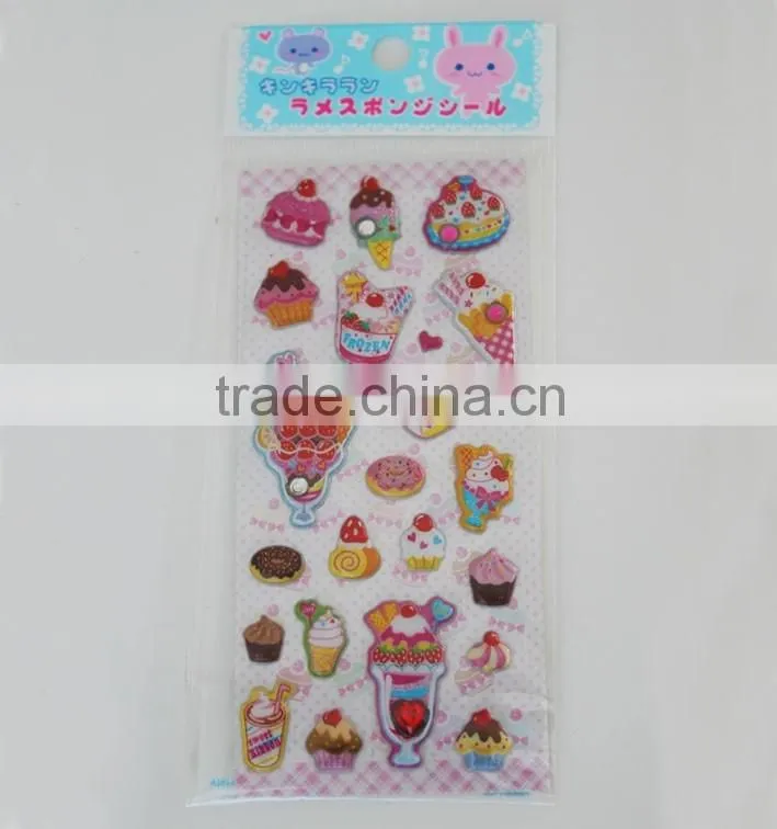 DIY product puffy sticker,3D puffy sticker,home decoration puffy sticker