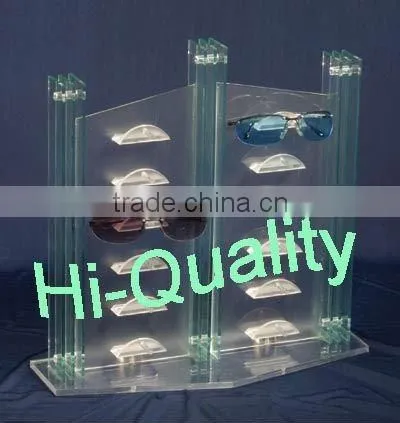 Transparent Acrylic Display Shelf / Glasses Holder