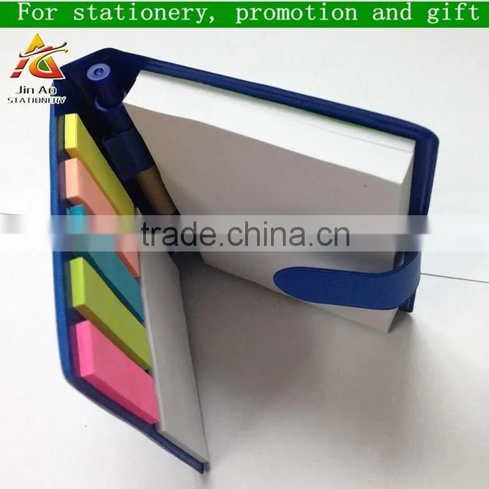 Pu leather memo pad holder