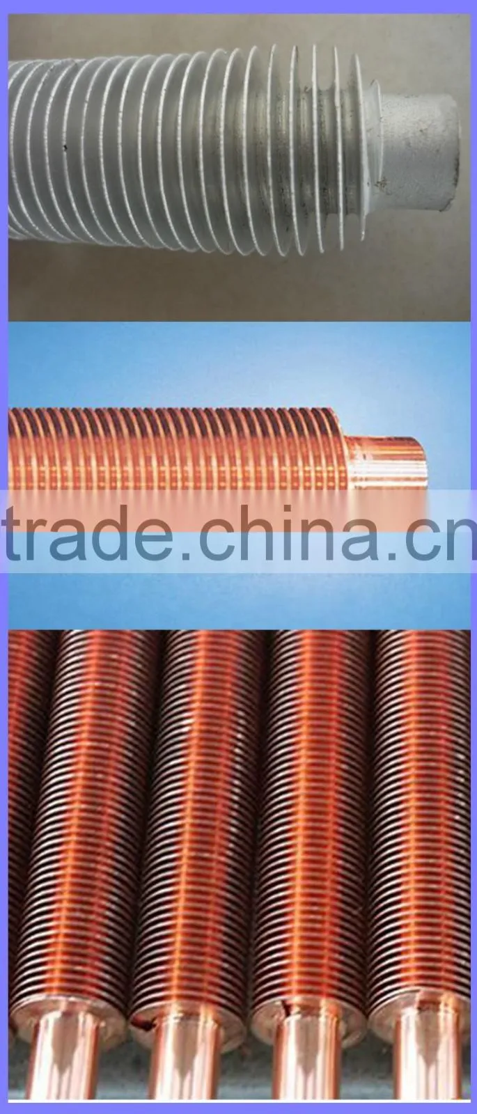 Extruded Aluminum Fin Tubes for Heat Exchanger