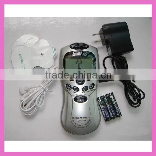 Shock Price Digital of Therapy of Machine of Massager Instruction on with LCD Screen