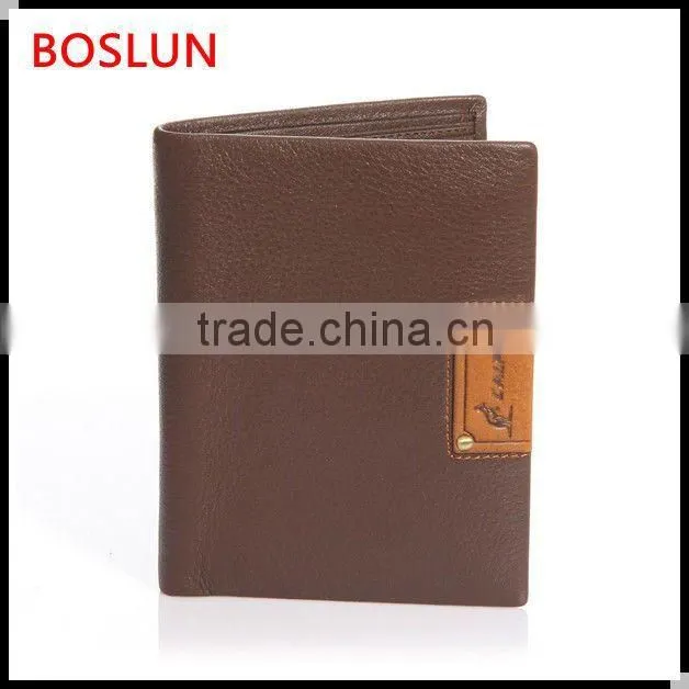 Fashionable top brad leather women leather wallet