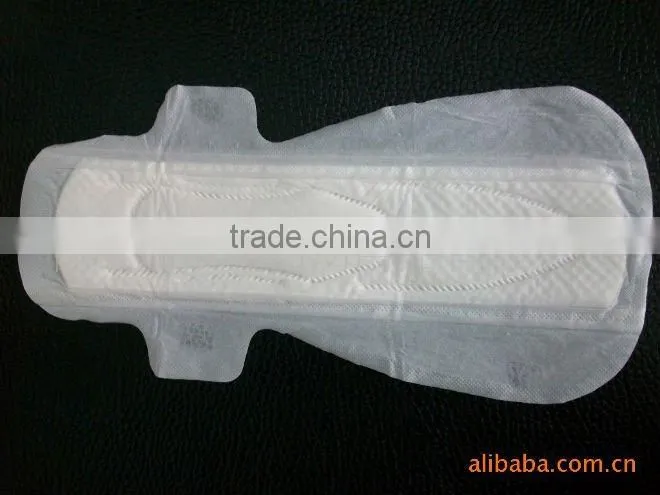 Overnight use Maxi(extra length) pads with wings sanitary napkin