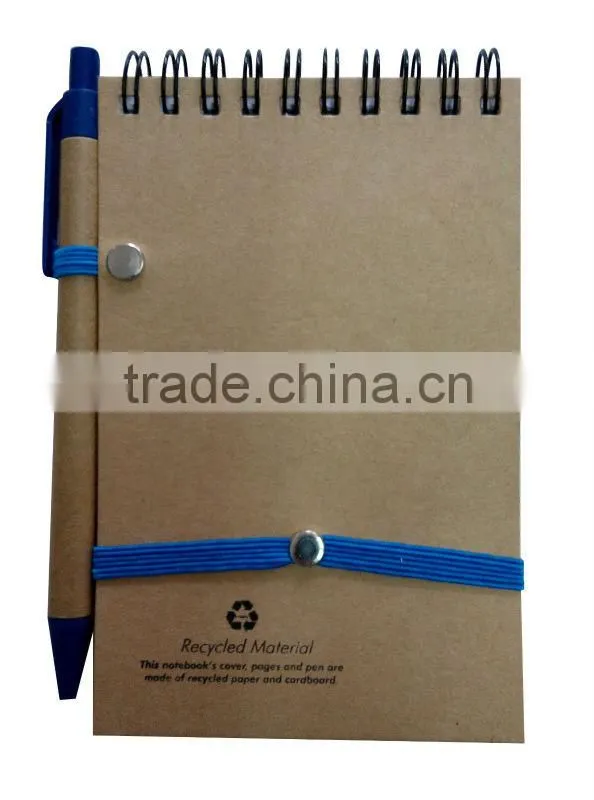 Recycled notepad/environmental notepad/notepad with sticky note