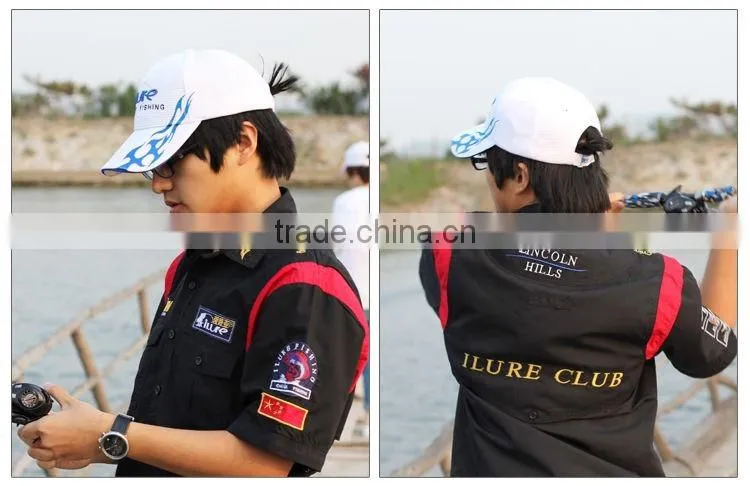 Anti-UV Wholesale Fishing Shirts100% Polyester Sportswear