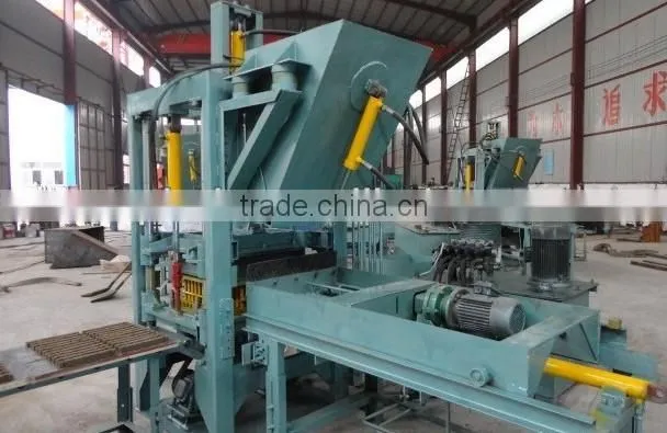 Hydraulic concrete hollow blocks & paving brick machine