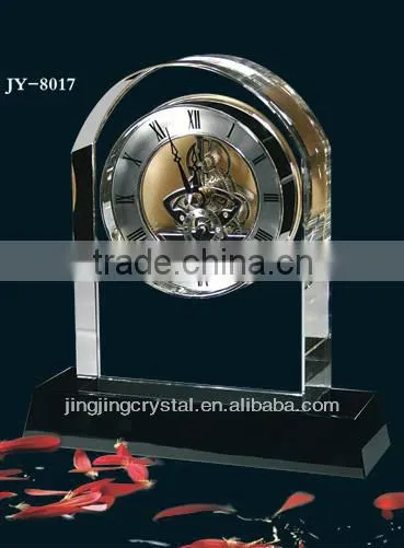 Simple Crystal Desk Clock Decoration Clock