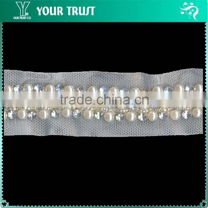Silver Or Gold 10MM White Polyester Lace Metal Grommet Eyelet Trimming