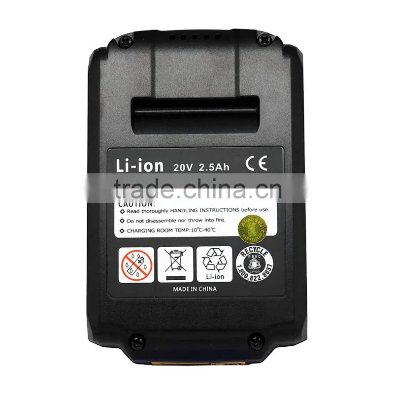 For DeWalt DCB203 20V MAX Compact XR Lithium Ion power tool Battery Packs 2.5 Ah