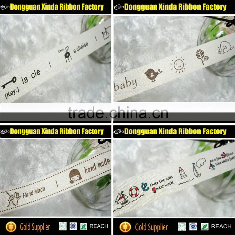 2015 New Products Dot Printed Webbing